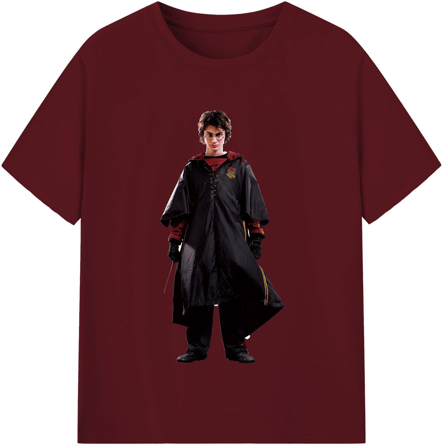 （画像用） Harry Potter ハリー・ポッターシリーズ 綿100％半袖Tシャツ（フロントプリント）